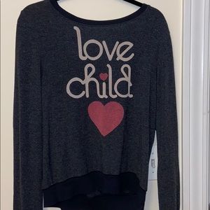 wildfox GENTLY loved sweater - SMALL